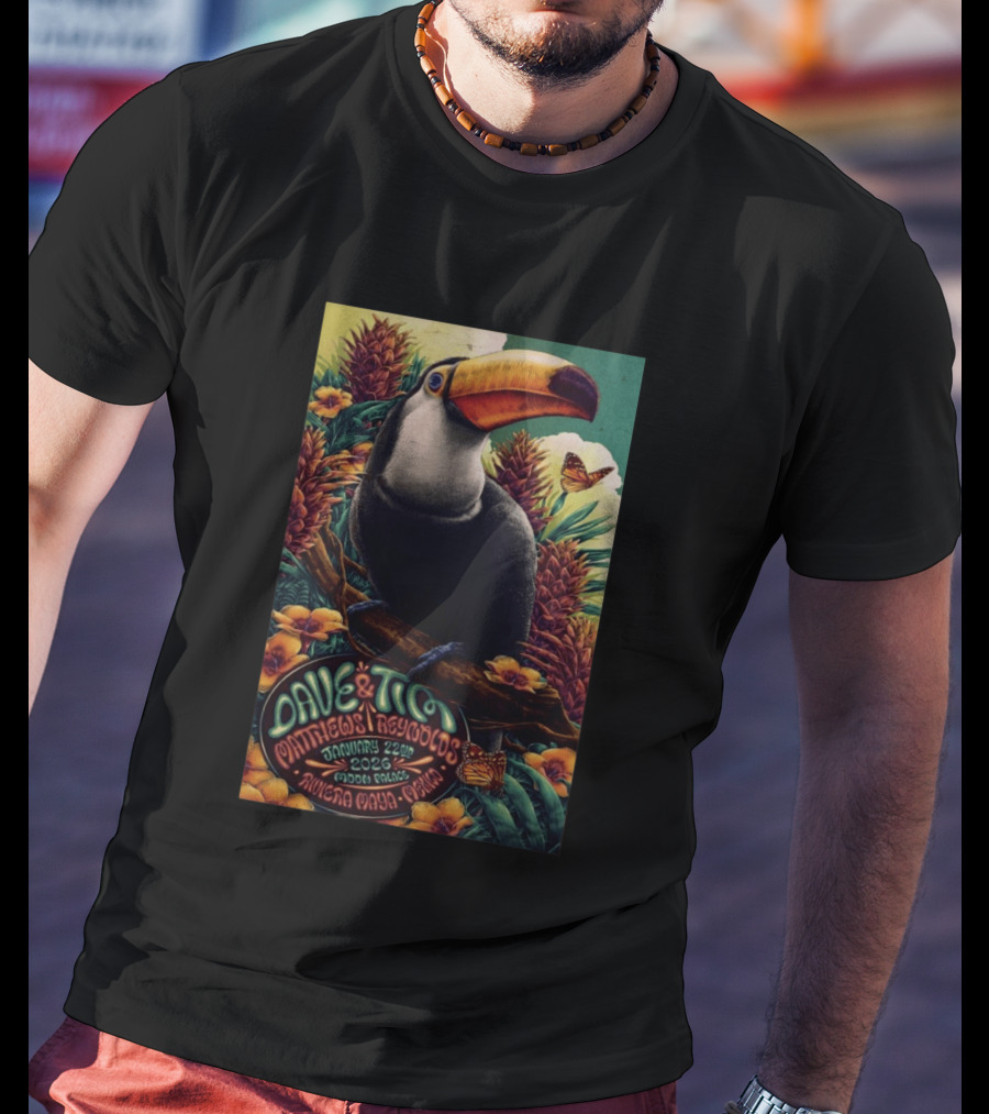 Dave & Tim Matthews Reynolds January 22 2026 Moon Palace Riviera Maya Mexico T-Shirt