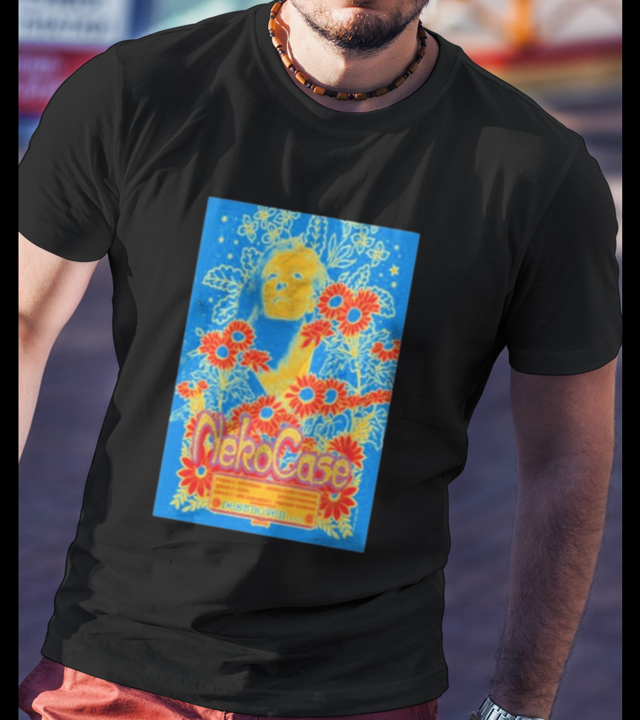 Neko Case 2026 Tour California Show Flowers T-Shirt