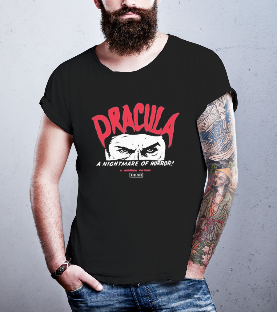 Dracula A Nightmare Of Horror A Universal Monster T-Shirt