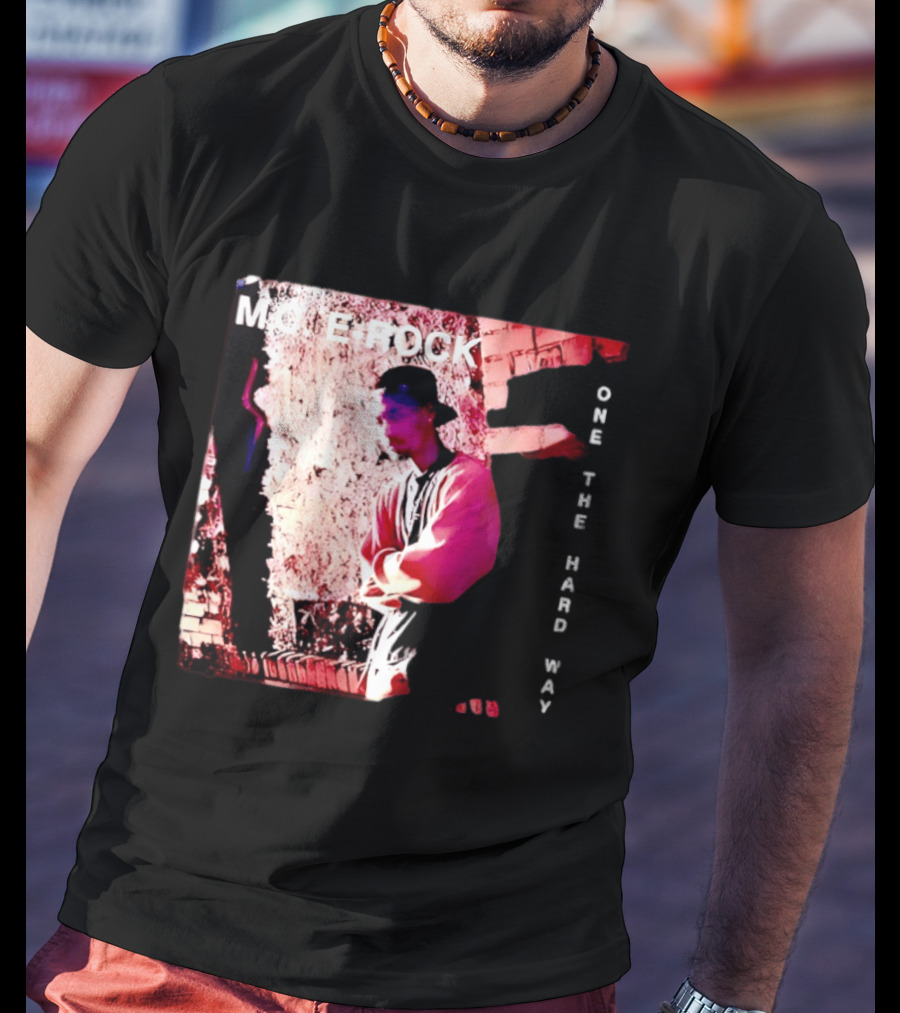 MC E Rock One The Hard Way Album Cover T-Shirt