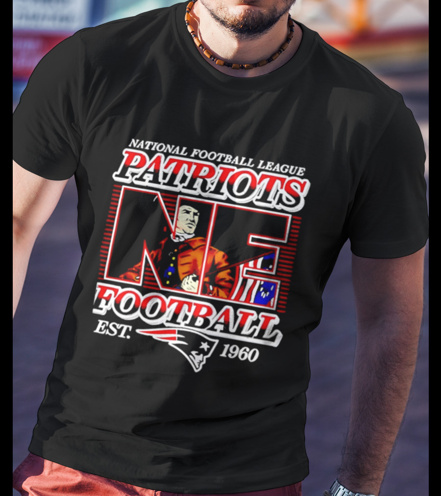 National Football League Patriots NE Football Est. 1960 T-Shirt