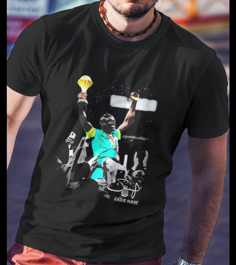 Sadio Mane AFCON 2025 Victory Celebration Iconic Moment T-Shirt