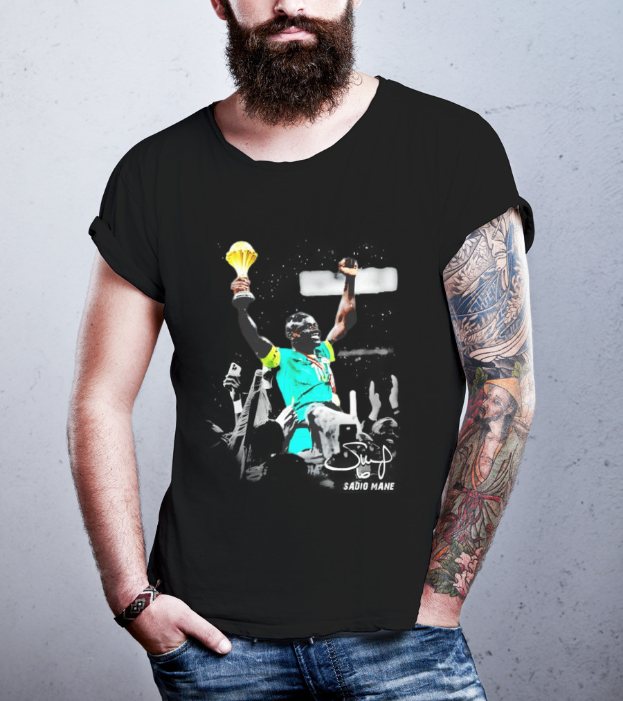 Sadio Mane AFCON 2025 Victory Celebration Iconic Moment T-Shirt