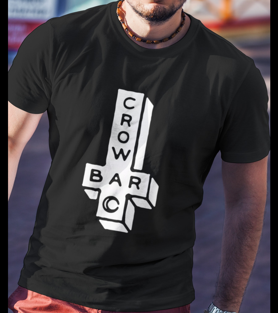 Crowbar Cross Vertical Arrangement T-Shirt