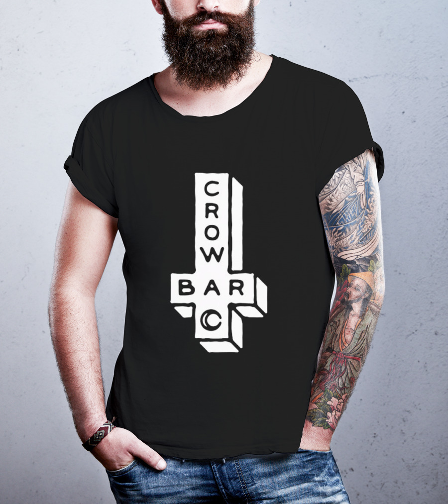 Crowbar Cross Vertical Arrangement T-Shirt