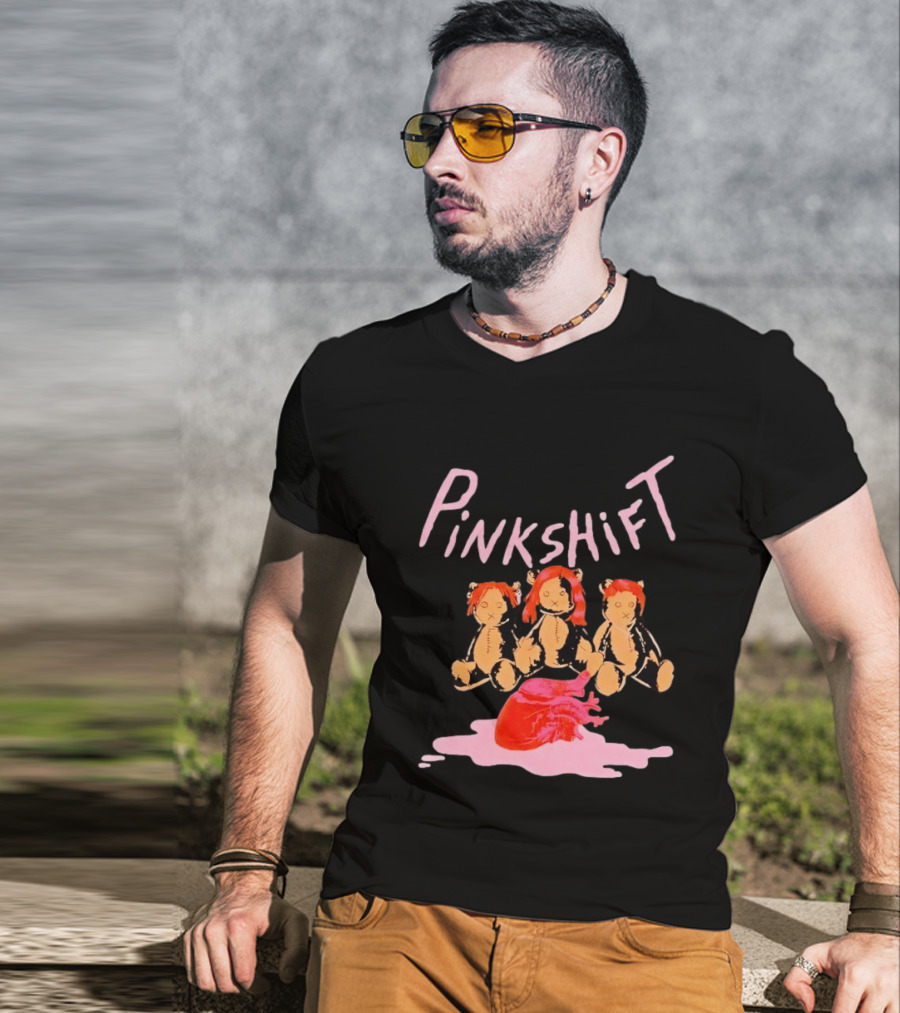 Pinkshift Bears With Heart And Splash T-Shirt