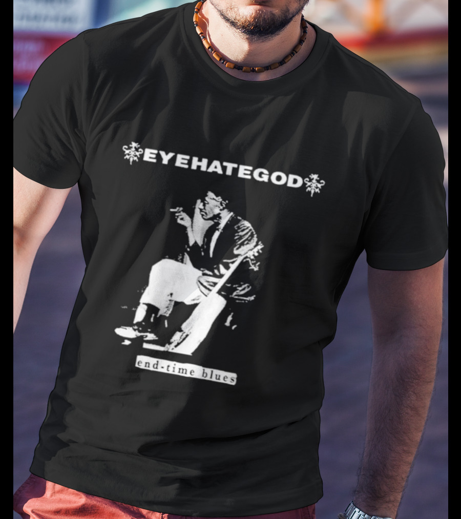 Eyehategod End Time Blues Mike IX Williams Sitting T-Shirt