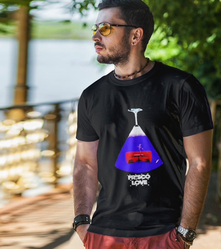 Ramirez Frisco Love With Love Martini Smoke And Couch T-Shirt