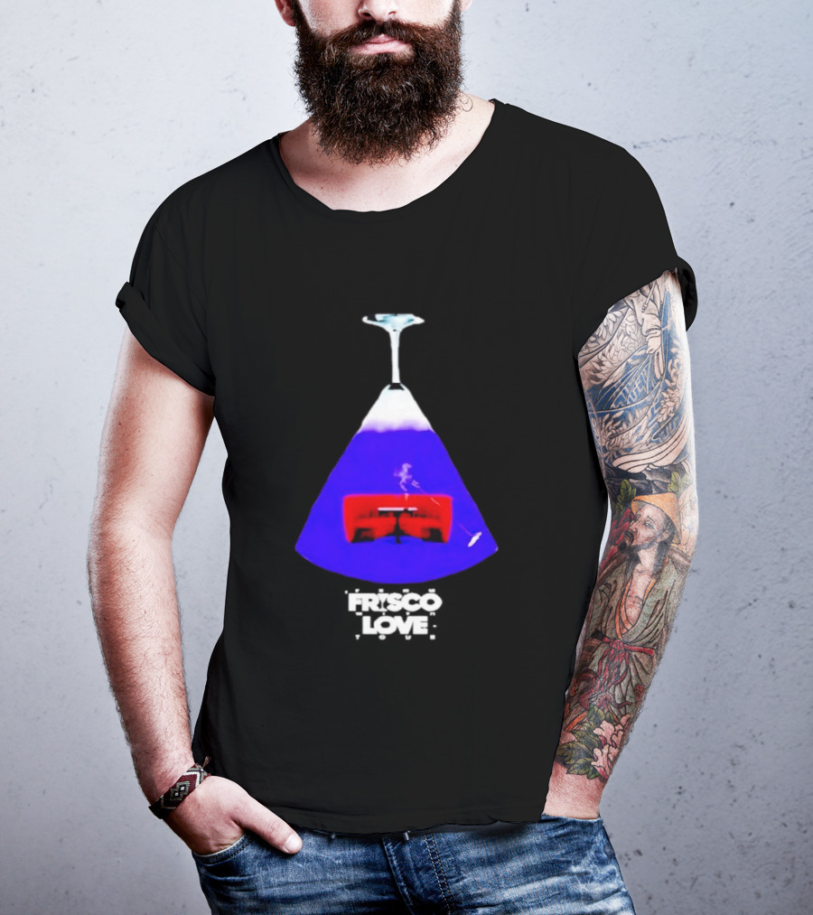 Ramirez Frisco Love With Love Martini Smoke And Couch T-Shirt