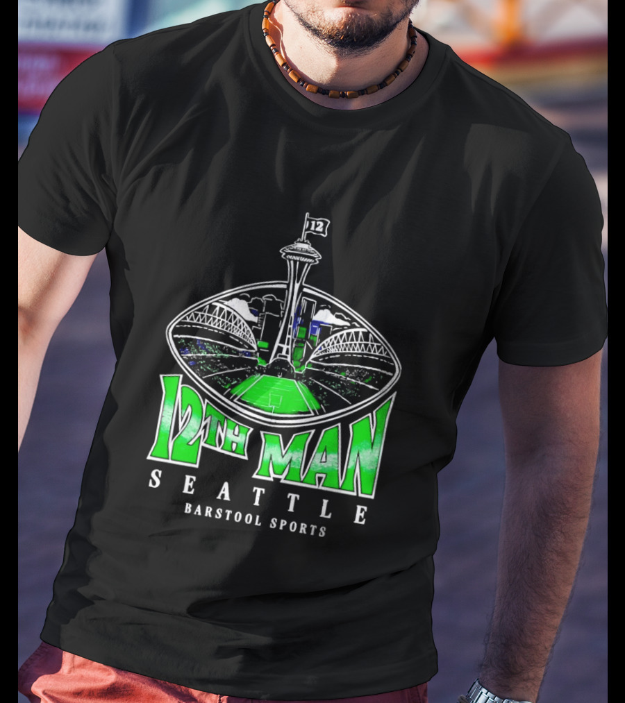 Seattle 12th Man Barstool Sports T-Shirt