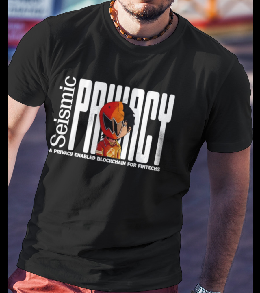 Seismic Privacy Enabled Blockchain Fintechs Anime T-Shirt