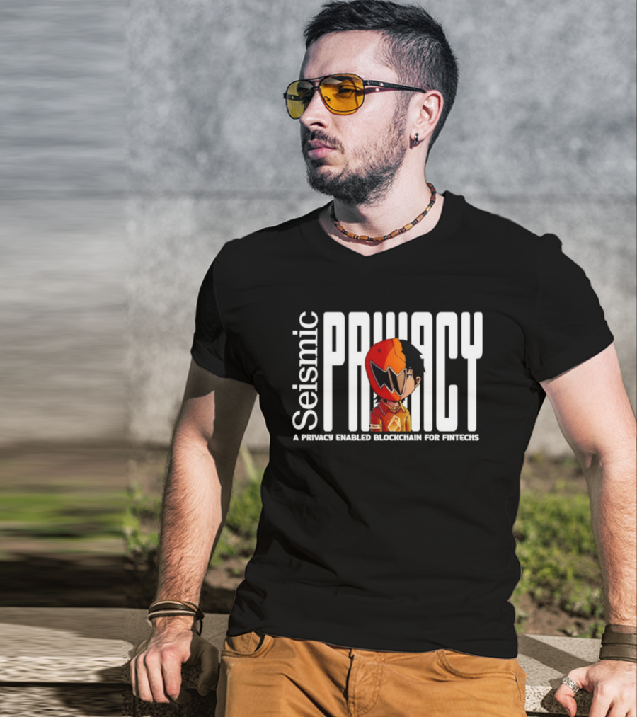 Seismic Privacy Enabled Blockchain Fintechs Anime T-Shirt