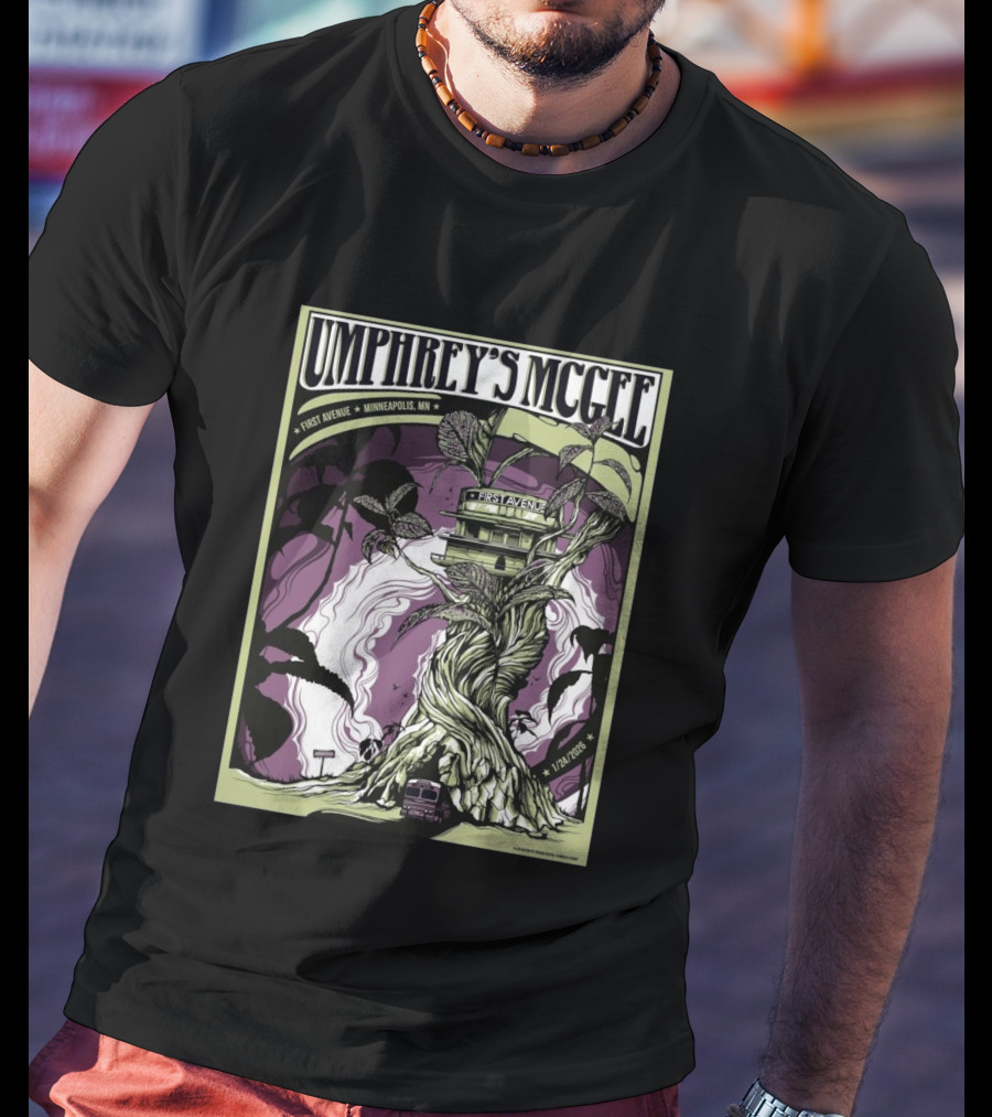 Umphrey's McGee First Avenue Minneapolis MN Jan 24 2026 T-Shirt