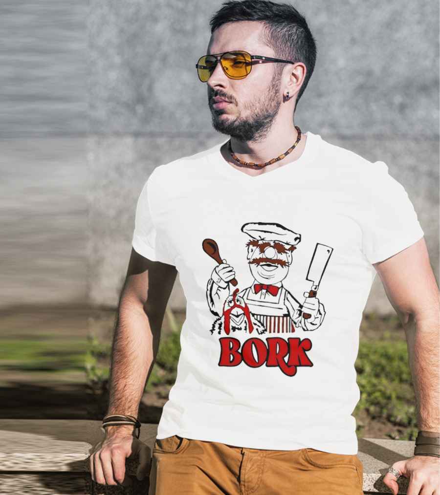 Bork Swedish Chef Muppets Kitchen Humor T-Shirt