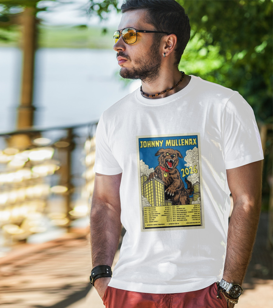 Johnny Mullenax 2026 Tour Monster Austin Key West Houston Jacksonville San Diego Savannah Springfield Sutton T-Shirt