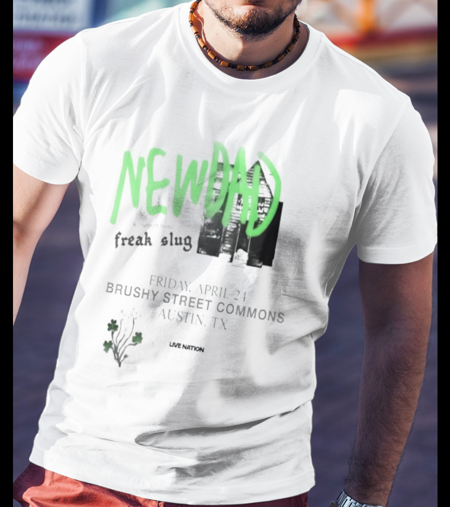 Newdad Live At Empire Control Room Austin TX April 24 2026 Concert Event T-Shirt