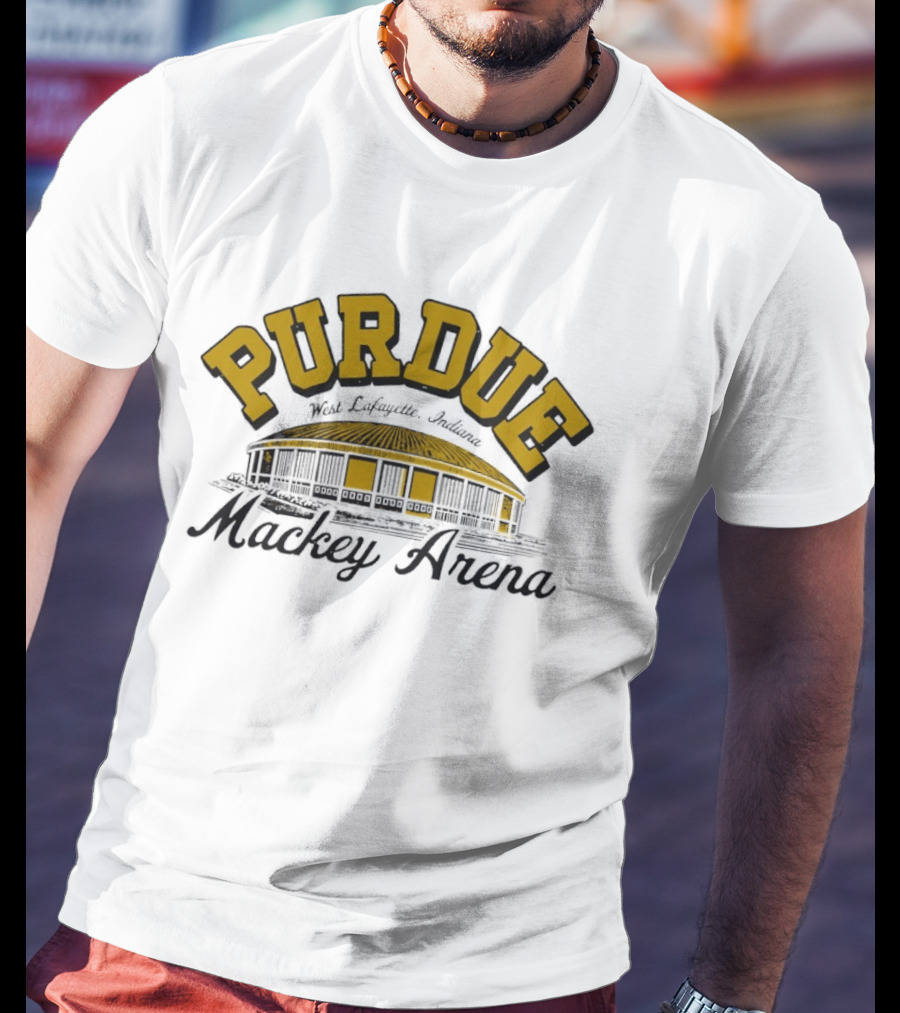 Purdue Mackey Arena West Lafayette Indiana T-Shirt