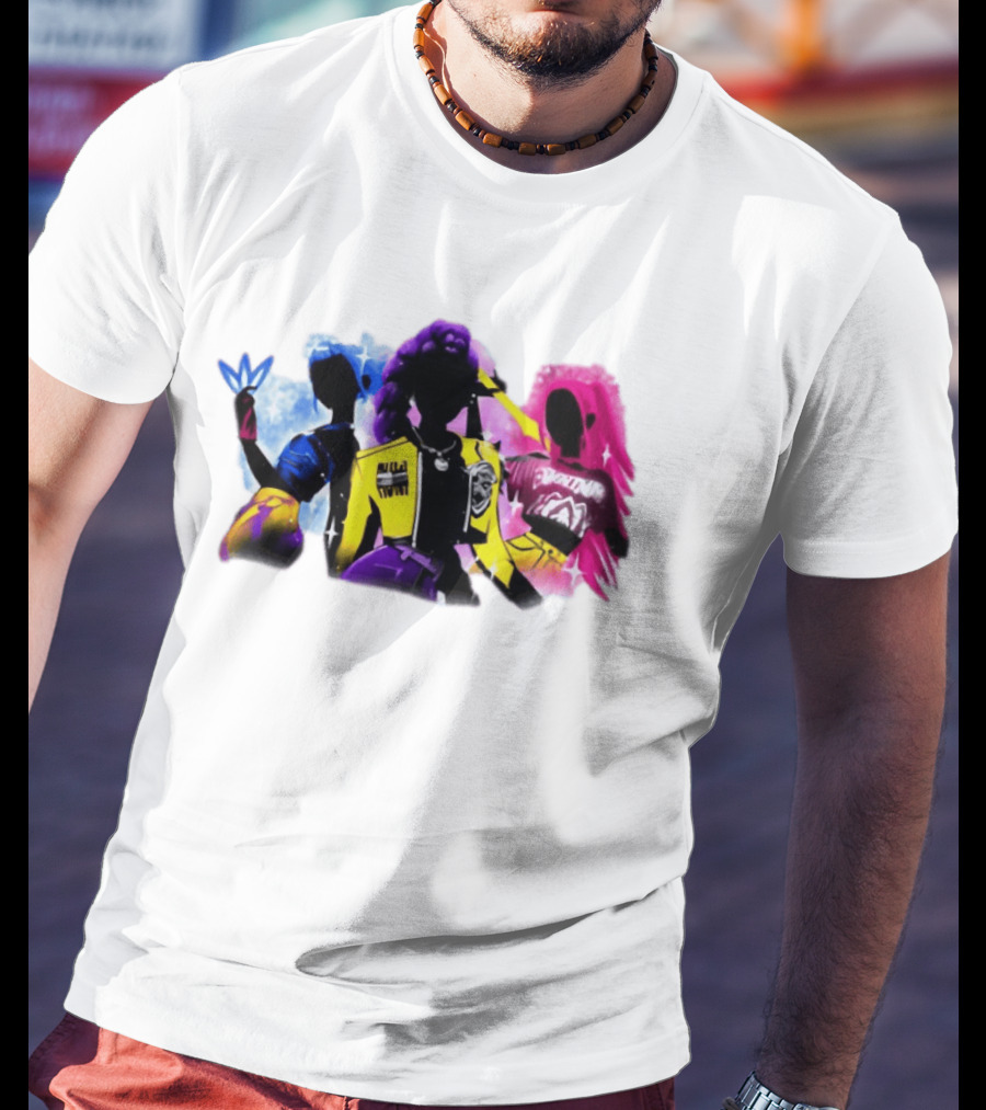 Rumi Mira Zoey KPop Demon Hunters Huntrix Shadow T-Shirt