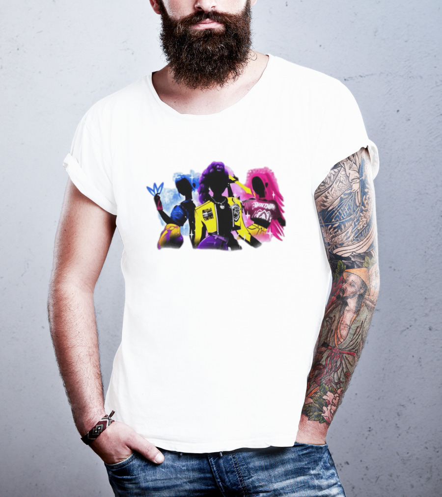 Rumi Mira Zoey KPop Demon Hunters Huntrix Shadow T-Shirt