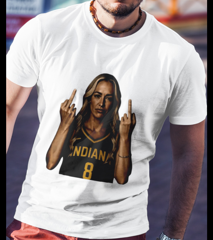 INDIANA 8 Flipping The Bird T-Shirt