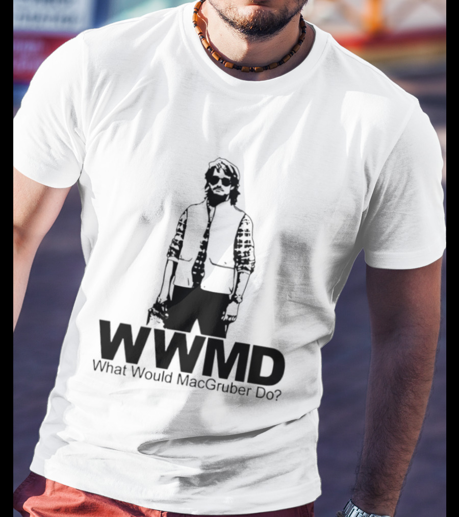 WWMD What Would Macgruber Do Vest T-Shirt