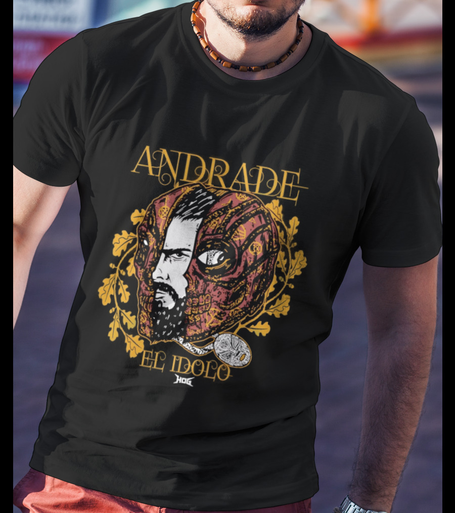 Andrade El Idolo WWE Mask T-Shirt
