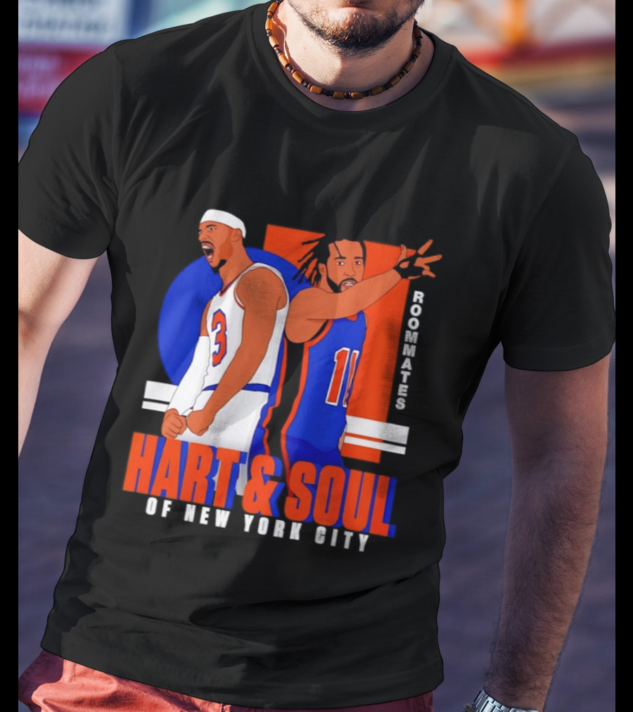 Hart And Soul Roommates Of New York City Knicks T-Shirt