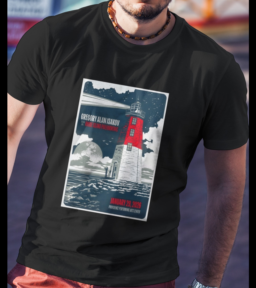 Gregory Alan Isakov Rhode Island Philharmonic Providence Performing Arts Center January 29 2026 T-Shirt