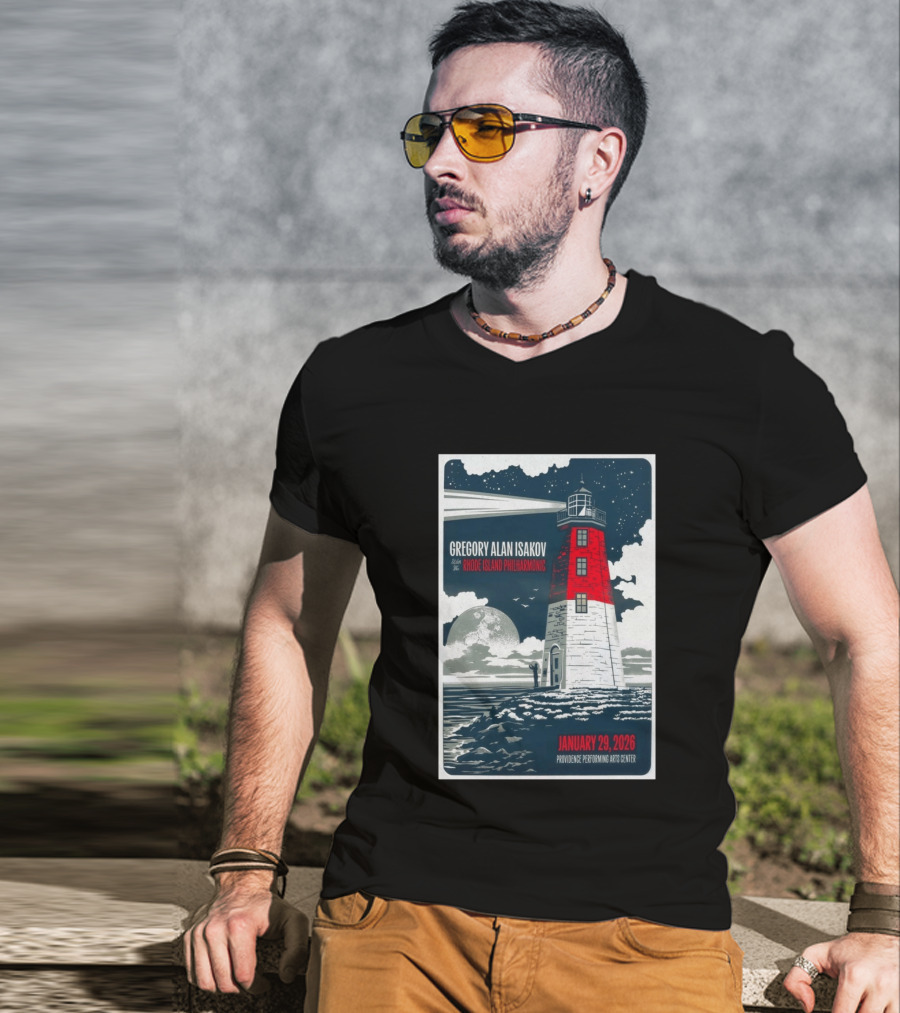 Gregory Alan Isakov Rhode Island Philharmonic Providence Performing Arts Center January 29 2026 T-Shirt