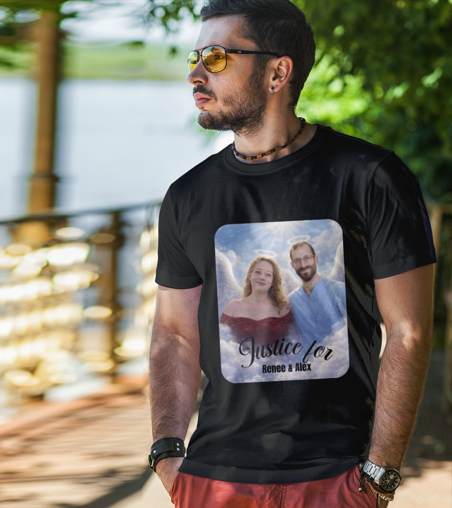 Justice For Renee And Alex Angel Wings Memorial T-Shirt