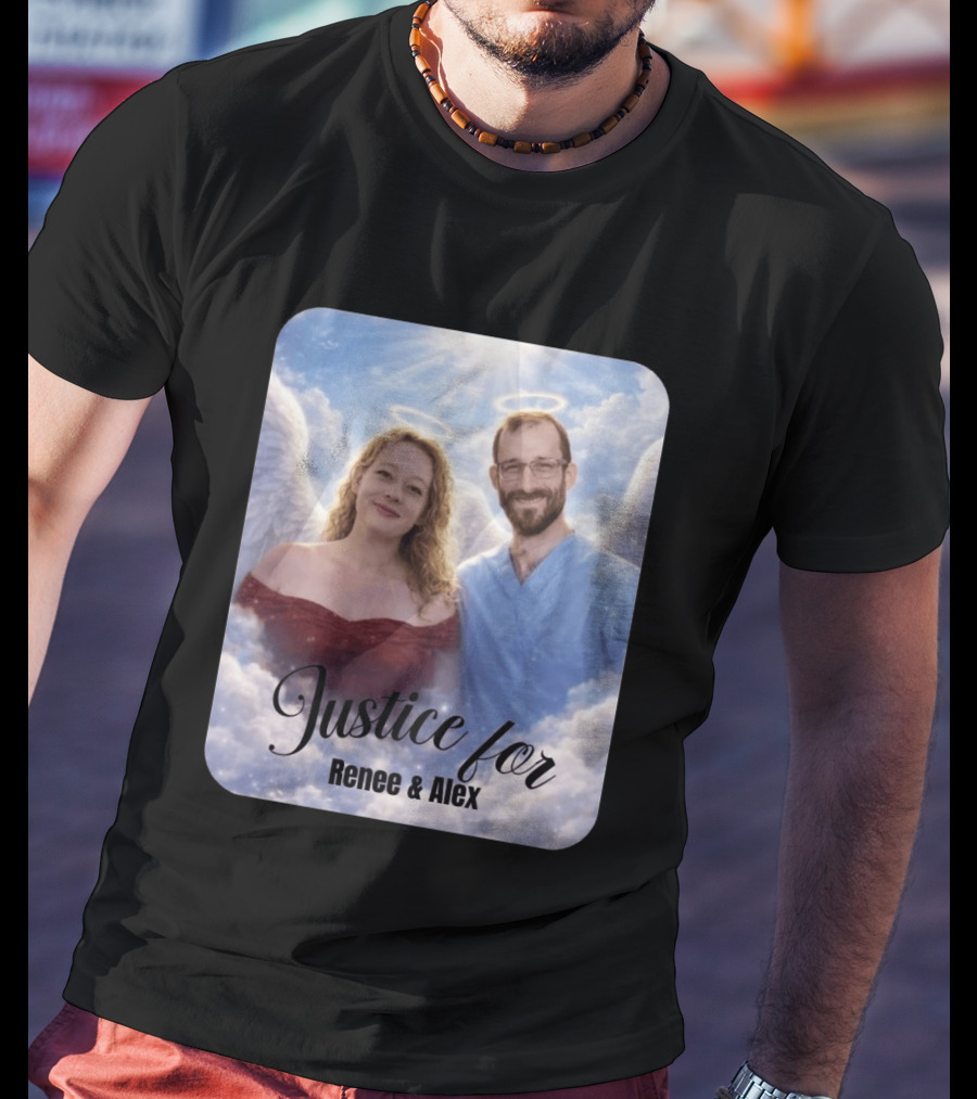 Justice For Renee And Alex Angel Wings Memorial T-Shirt