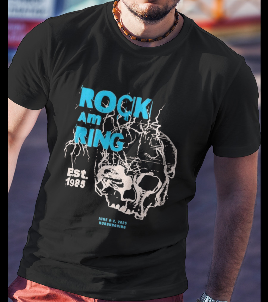 Rock Am Ring Est 1985 Skull Celebrate The Legends T-Shirt