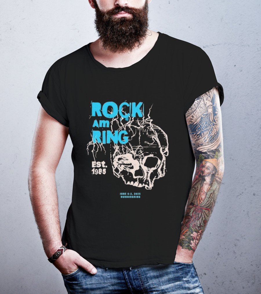 Rock Am Ring Est 1985 Skull Celebrate The Legends T-Shirt