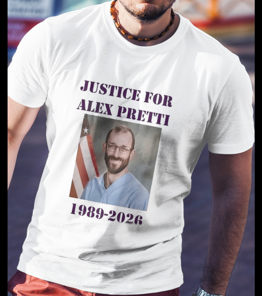 Justice For Alex Pretti 1986 2023 T-Shirt