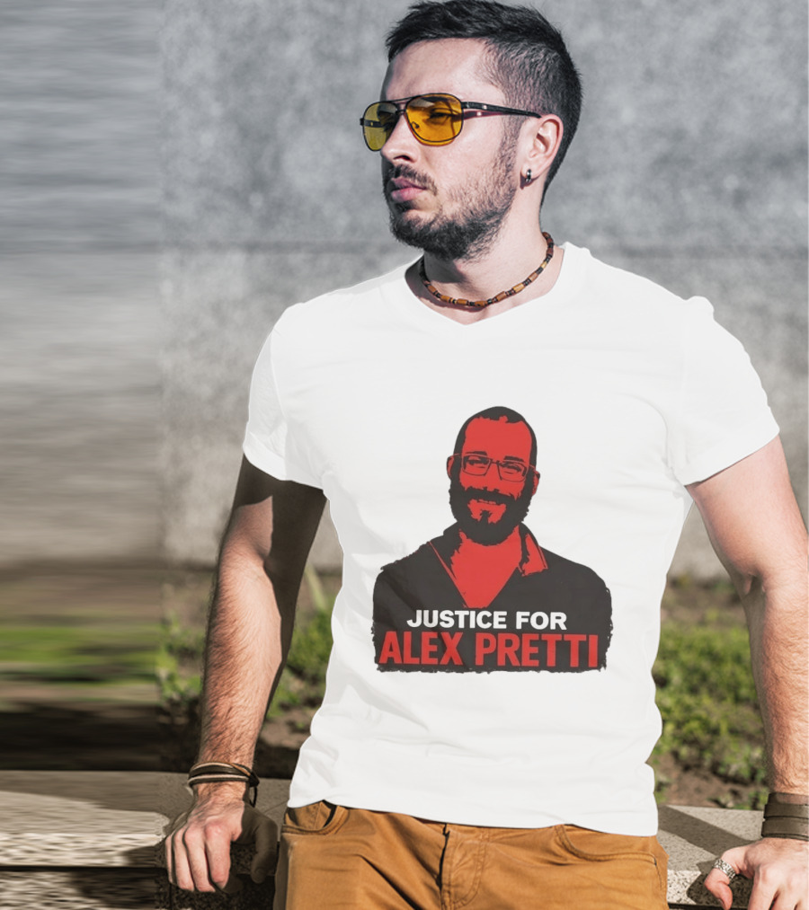 Justice For Alex Pretti Minneapolis Protest T-Shirt