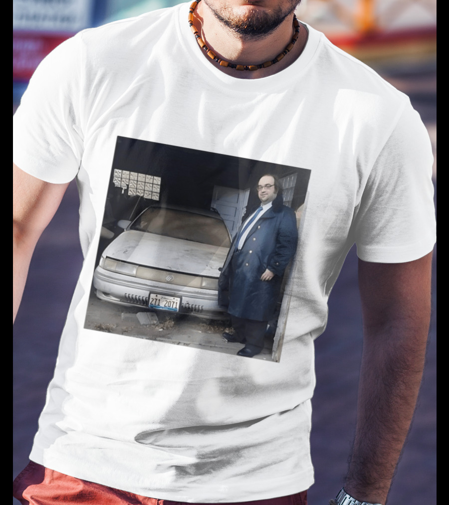 Mercury Sable Wagon 271 2071 Illinois License Plate Classic Scene T-Shirt