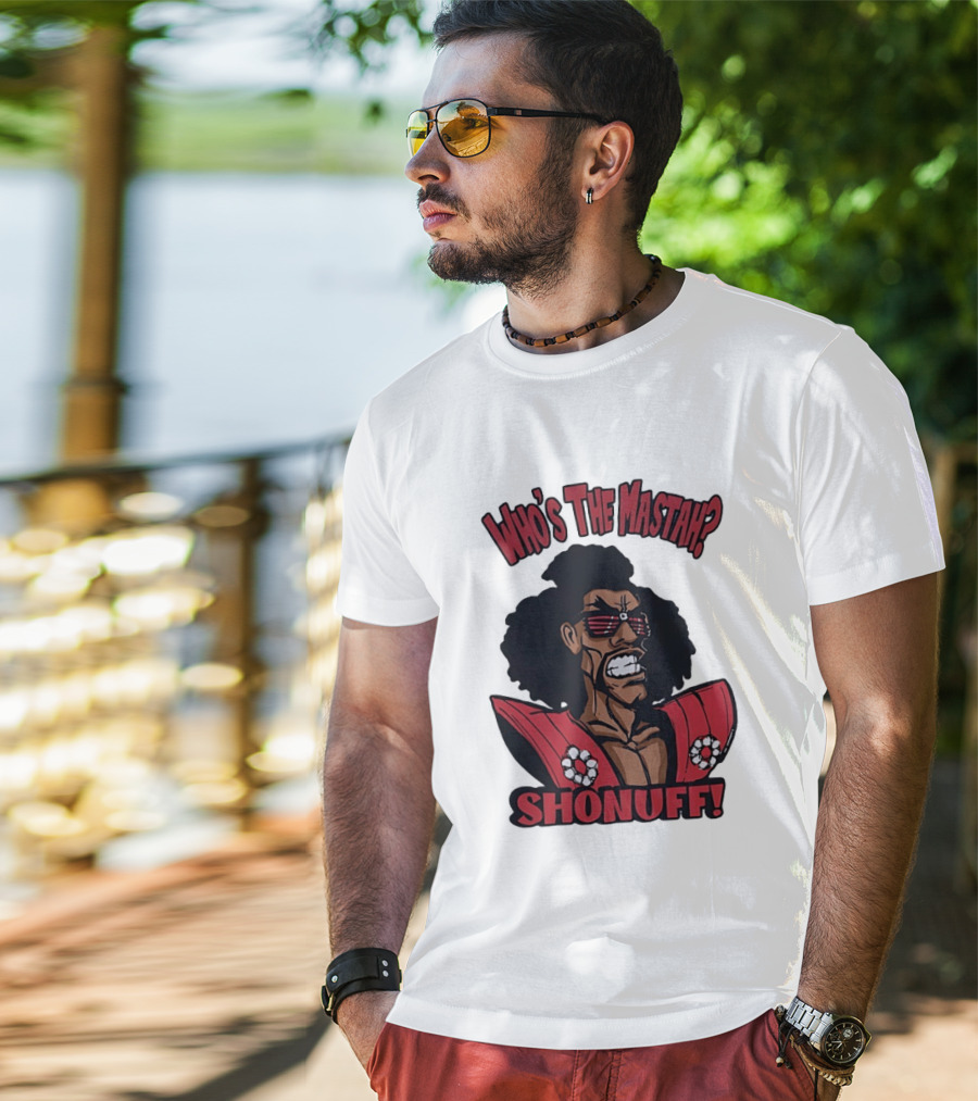 Shonuff Who's The Mastah T-Shirt
