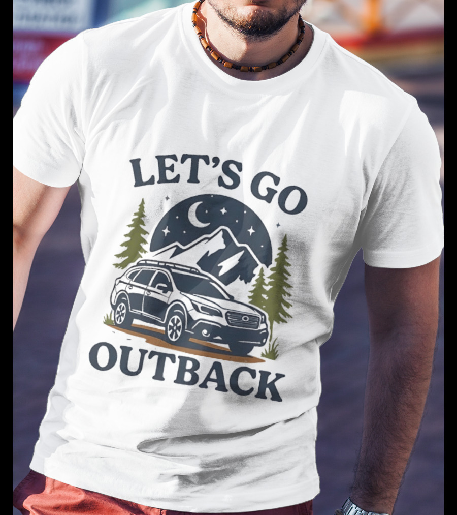 Let's Go Outback Car Night Adventure T-Shirt