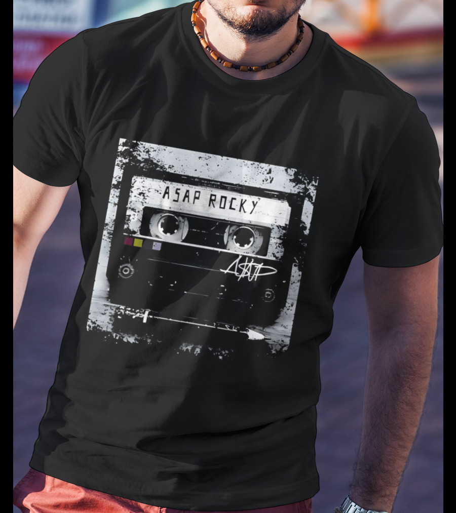 ASAP Rocky Classic Cassette Tape Retro Music T-Shirt