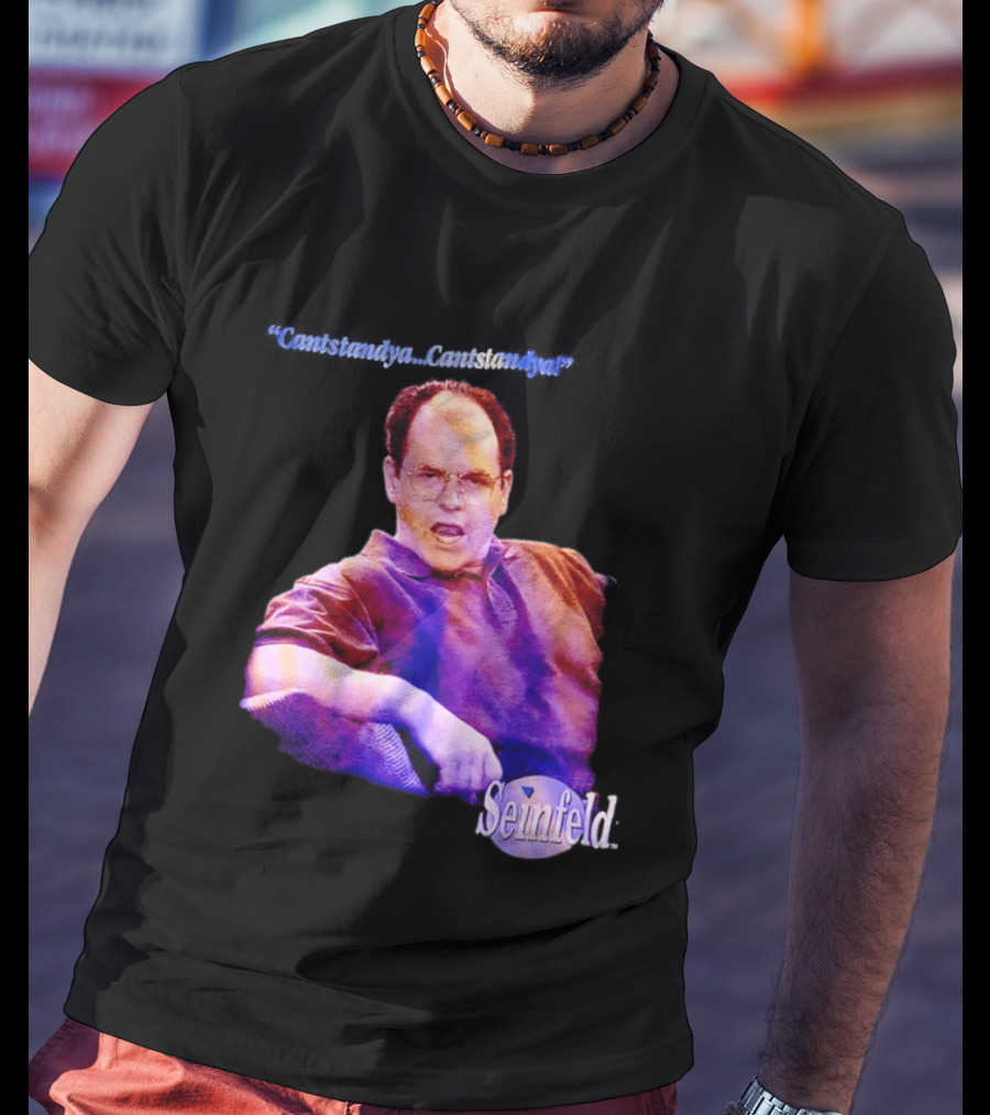 Seinfeld George Costanza Cantstandya 90s TV T-Shirt