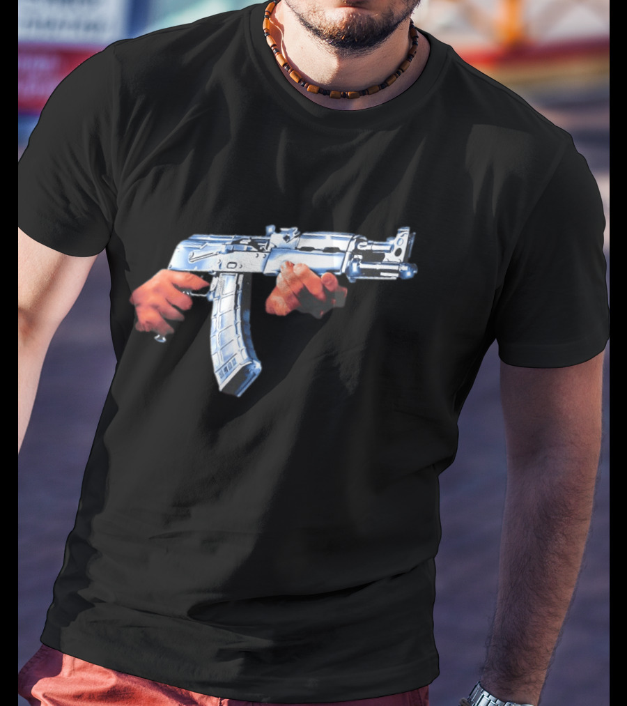 Gun Uncompromising AK 47 Illustration Ruger T-Shirt
