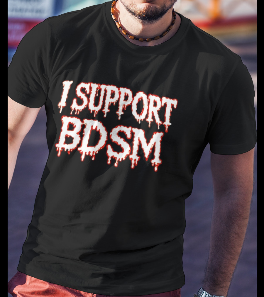 I Support Blood Donating Scary Movies T-Shirt