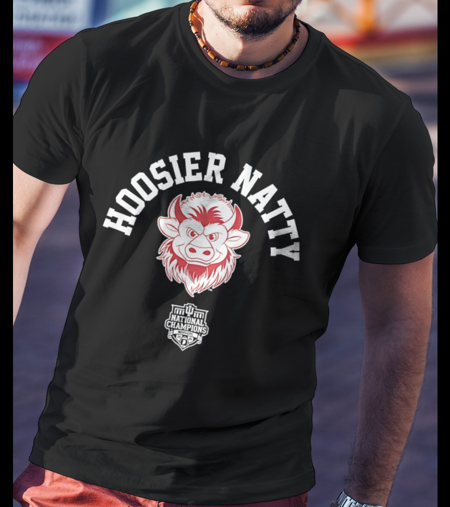 Hoosier Natty Indiana 2025 CFP National Championship Football T-Shirt