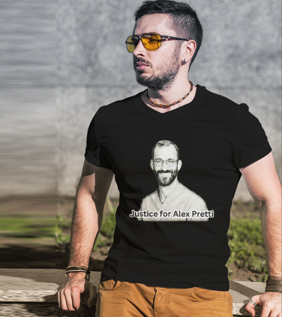 Justice For Alex Pretti Anti ICE Movement T-Shirt