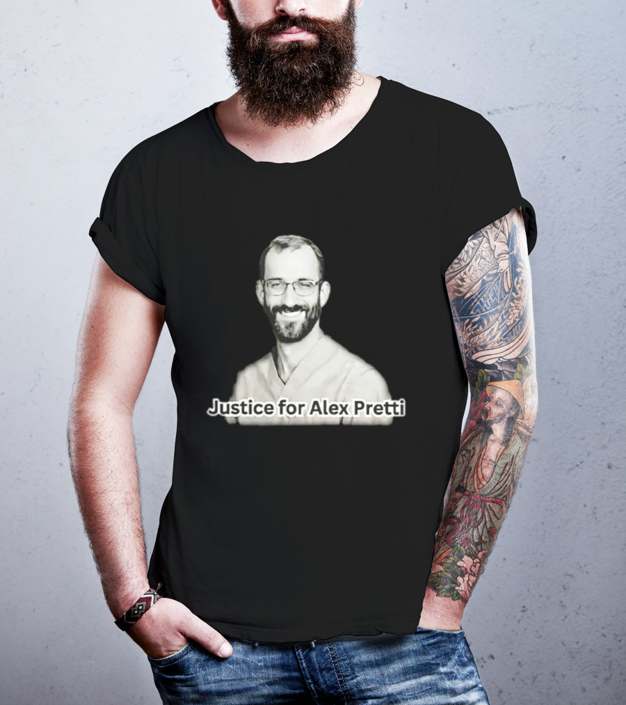 Justice For Alex Pretti Anti ICE Movement T-Shirt