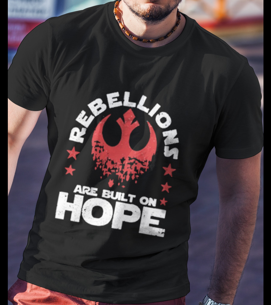 Rebellions Are Built On Hope Star T-Shirt