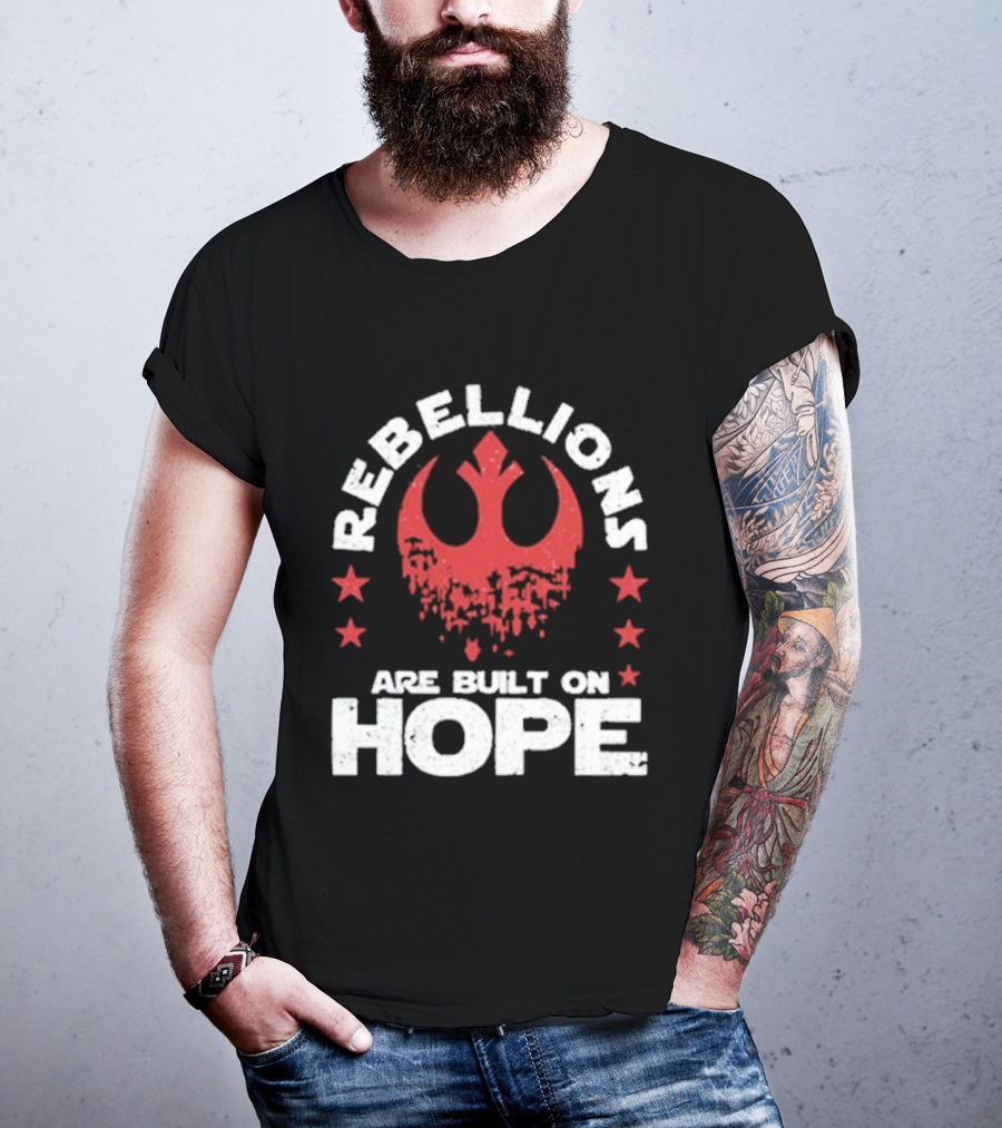Rebellions Are Built On Hope Star T-Shirt