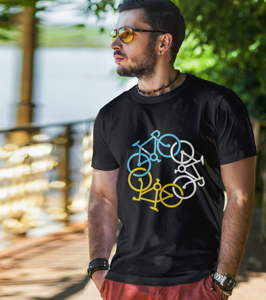 Twin Six Stronger Together Bicycles Trio Embrace T-Shirt