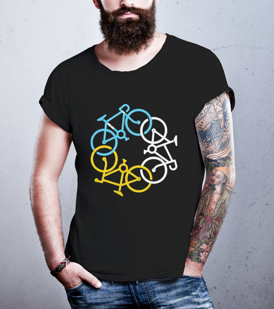Twin Six Stronger Together Bicycles Trio Embrace T-Shirt