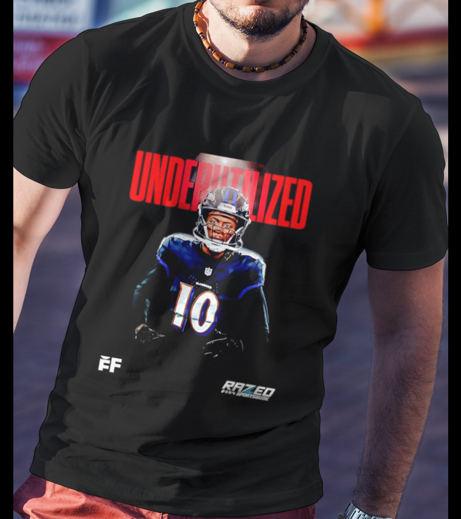 Underutilized Baltimore Ravens Football 10 T-Shirt